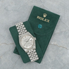 Rolex Datejust 36 Argento Linen Jubilee 1601 Heavenly Horses 